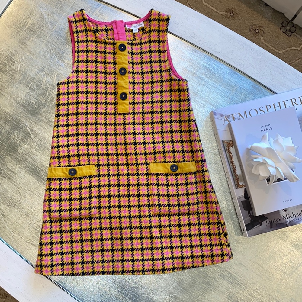 MINI BODEN Girls dress/jumper. Size 5-6. Like new!